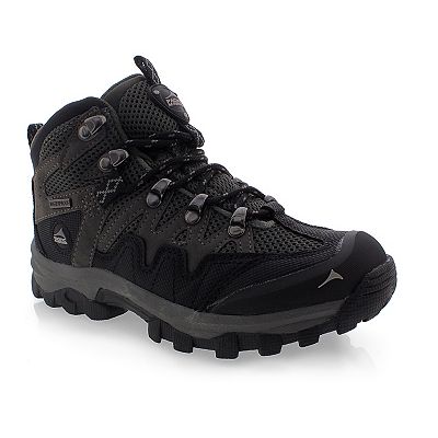 Pacific Mountain Black Waterproof Hiking Boots Amazon.com | Pacific Mountain Mens Elbert Mid Asphalt 9.5 M  main image 4