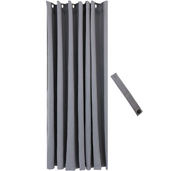 Sunnydaze Blackout Curtain Panel with Grommet Top - 100" x 84"