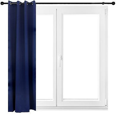 Sunnydaze Room Darkening Curtain Panel - Beige - 52 In X 108 In - Set Of 2