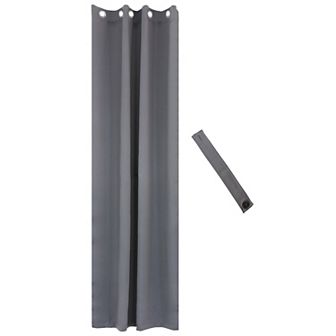 Sunnydaze Room Darkening Curtain Panel - Beige - 52 in x 108 in