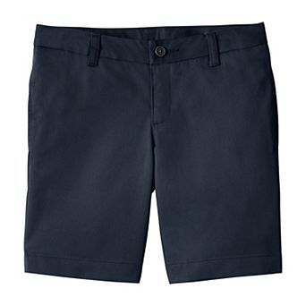 Girls 2-20 Lands' End School Uniform Slim Fit Chino Shorts