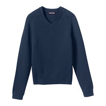 Boys 2-20 Lands' End School Uniform V-neck Sweater