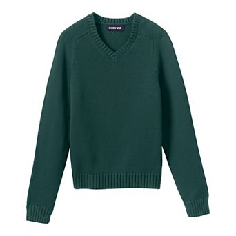 Boys 2-20 Lands' End School Uniform V-neck Sweater