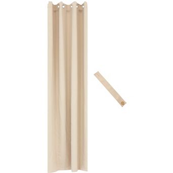 Sunnydaze Outdoor Blackout Curtain Panel with Grommets