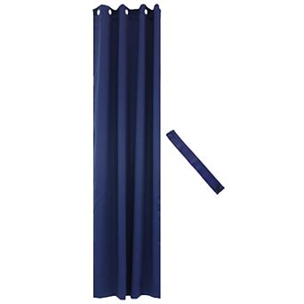 Sunnydaze Outdoor Blackout Curtain Panel with Grommets
