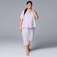 Simply Vera Vera Wang Plus Size Cozy Pajama Set Deals