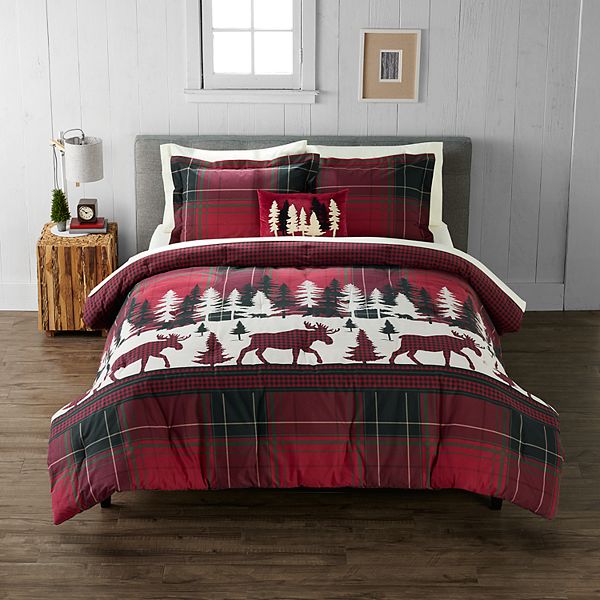 Cuddl Duds Heavyweight Flannel Comforter Set with Shams