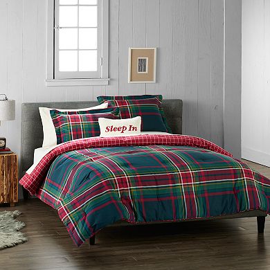 Cuddl Duds® Heavyweight Flannel Comforter Set with Pillow