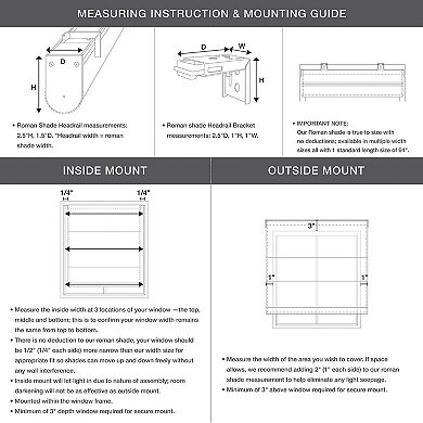 Madison Park Suvi Linen Blend Textured Light Filtering Cordless Roman Shade