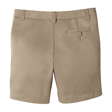 Girls 2-20 Lands' End School Uniform Plain Front Chino Shorts