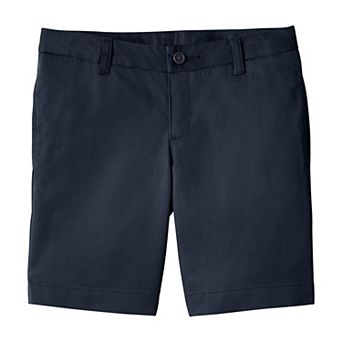 Girls 2-20 Lands' End School Uniform Plain Front Chino Shorts