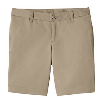 Girls 2-20 Lands' End School Uniform Plain Front Chino Shorts