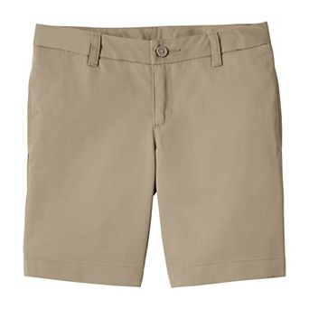 Girls 2-20 Lands' End School Uniform Plain Front Chino Shorts