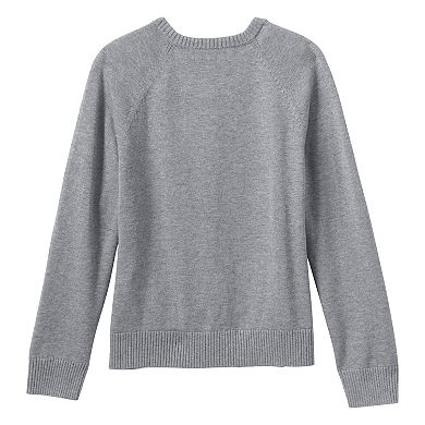 Girls 2-20 Lands' End School Uniform Cardigan Sweater