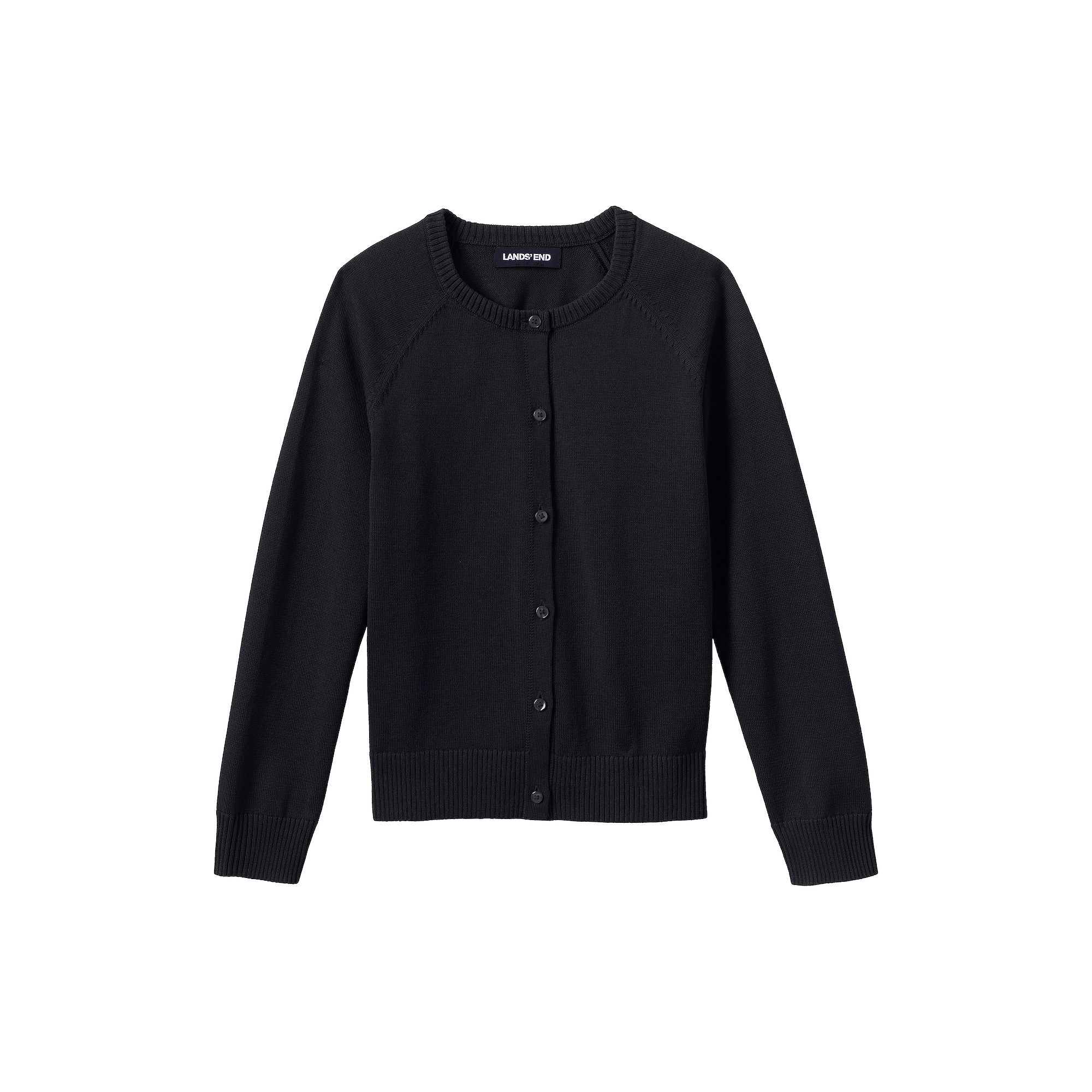 Girls 2-20 Lands End School Uniform Cardigan Sweater, Girls, Size: XS(4/5