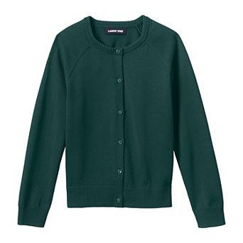 Girls 2-20 Lands' End School Uniform Cardigan Sweater