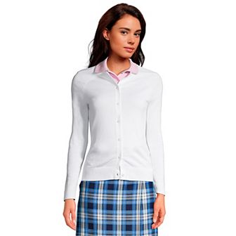 Girls 2-20 Lands' End School Uniform Cardigan Sweater