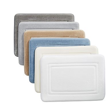 Truly Calm Memory Foam 17x24 2-piece Bath Rug Set