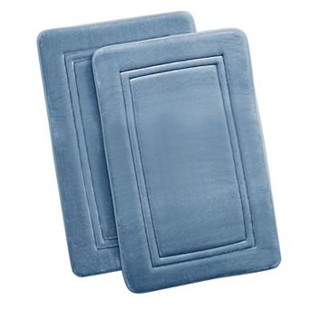 Truly Calm Memory Foam 17x24 2 pc Bath Rug Set