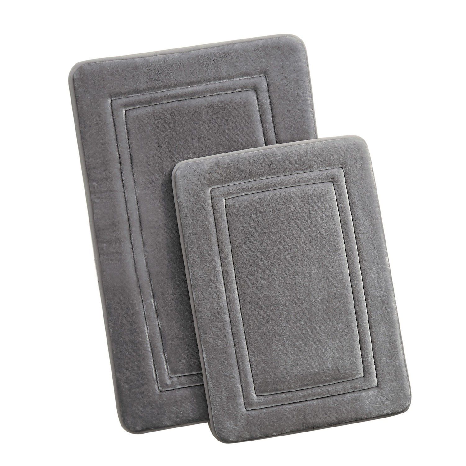 Truly Calm Memory Foam 2-piece Bath Rug Set