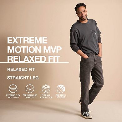 Men's Lee Extreme-Motion MVP Relaxed-Fit Jeans