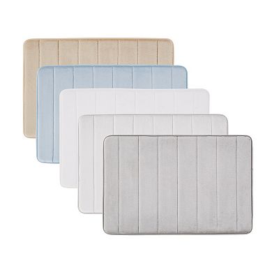 Truly Soft Solid Memory Foam 17x24 2-Piece Bath Rug Set