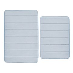 Truly Soft Memory Foam 2-pc. Bath Rug Set Tan 17x24 and 20x30