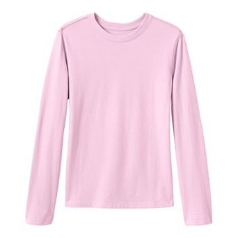 Girls 2-20 Lands' End School Uniform Long Sleeve Essential Tee