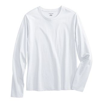 Girls 2-20 Lands' End School Uniform Long Sleeve Essential Tee