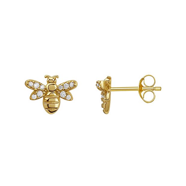 Shop Beebeecraft 40Pcs 2 Style Earring Backs for Studs 18K Gold