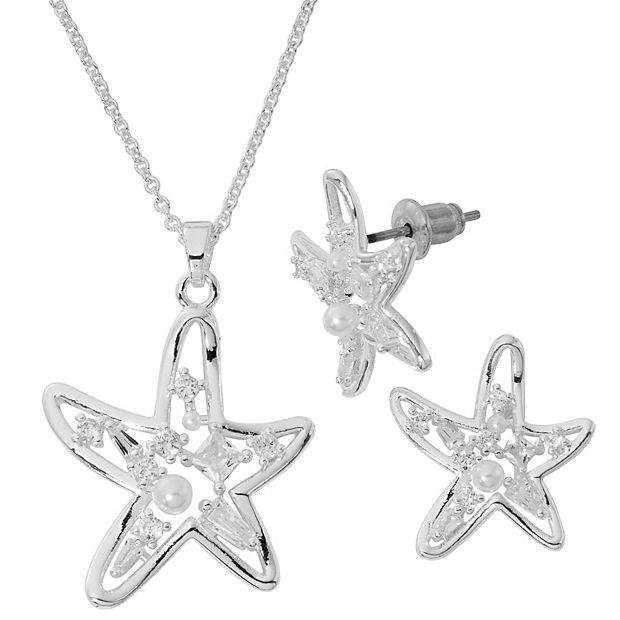 Starfish on sale necklace kohls