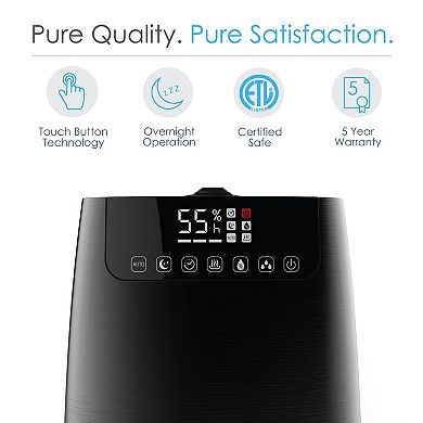 Pure Enrichment Pure Enrichment HumeXL Pro Warm and Cool Mist Humidifier