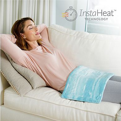 Pure Enrichment PureRelief Luxe Micromink Electric Heating Pad