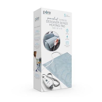 Pure Enrichment PureRelief Express Designer Series Heating Pad