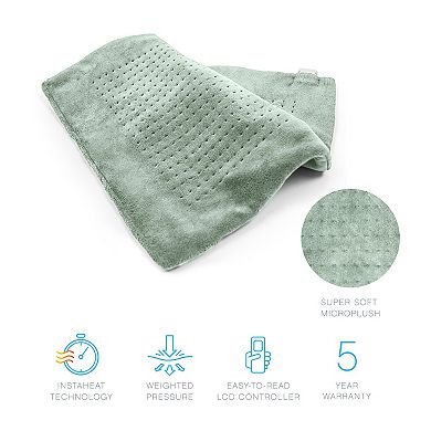 Pure Enrichment WeightedWarmth Extra-Wide Weighted Heating Pad