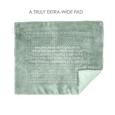 Pure Enrichment WeightedWarmth Extra-Wide Weighted Heating Pad
