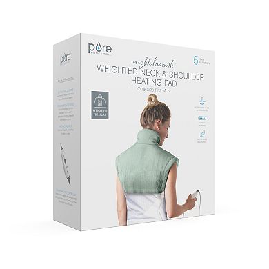 Pure Enrichment WeightedWarmth Weighted Neck & Shoulder Heating Pad