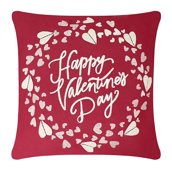 Celebrate Together Valentine s Day Happy Valentine s Day Throw Pillow
