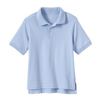 Kids 2-20 Lands' End School Uniform Interlock Polo Shirt in Regular & Husky