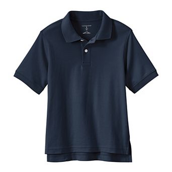 Kids 2-20 Lands' End School Uniform Interlock Polo Shirt in Regular & Husky