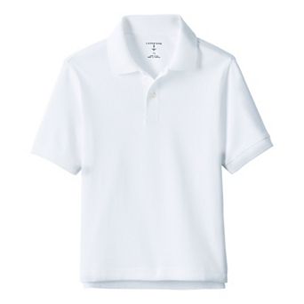Kids 2-20 Lands' End School Uniform Interlock Polo Shirt in Regular & Husky