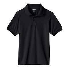 Black polo shirt girl best sale