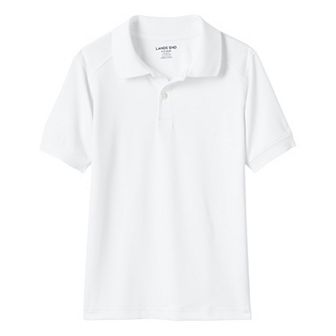 Kids 2-20 Lands' End School Uniform Rapid Dry Polo Shirt