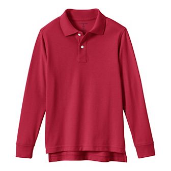 Kids 2-20 Lands' End School Uniform Mesh Polo Shirt in Regular & Husky