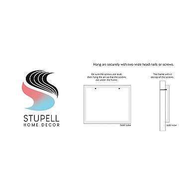 Stupell Home Decor Bathroom Soak Framed Wall Art