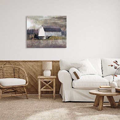 Stupell Home Decor Stormy Sky Country Barn Canvas Wall Art