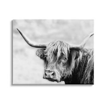 Stupell Home Decor Country Cattle Canvas Wall Art