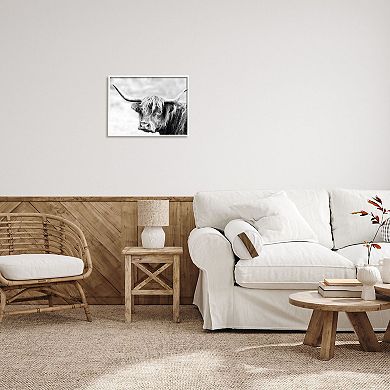 Stupell Home Decor Bold Country Cattle Framed Wall Art