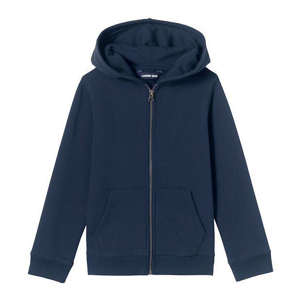 Kids 2-20 Lands' End School Uniform Zip Front Sweatshirt