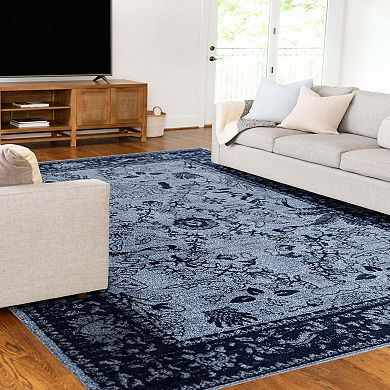 Unique Loom Floral La Jolla Rug